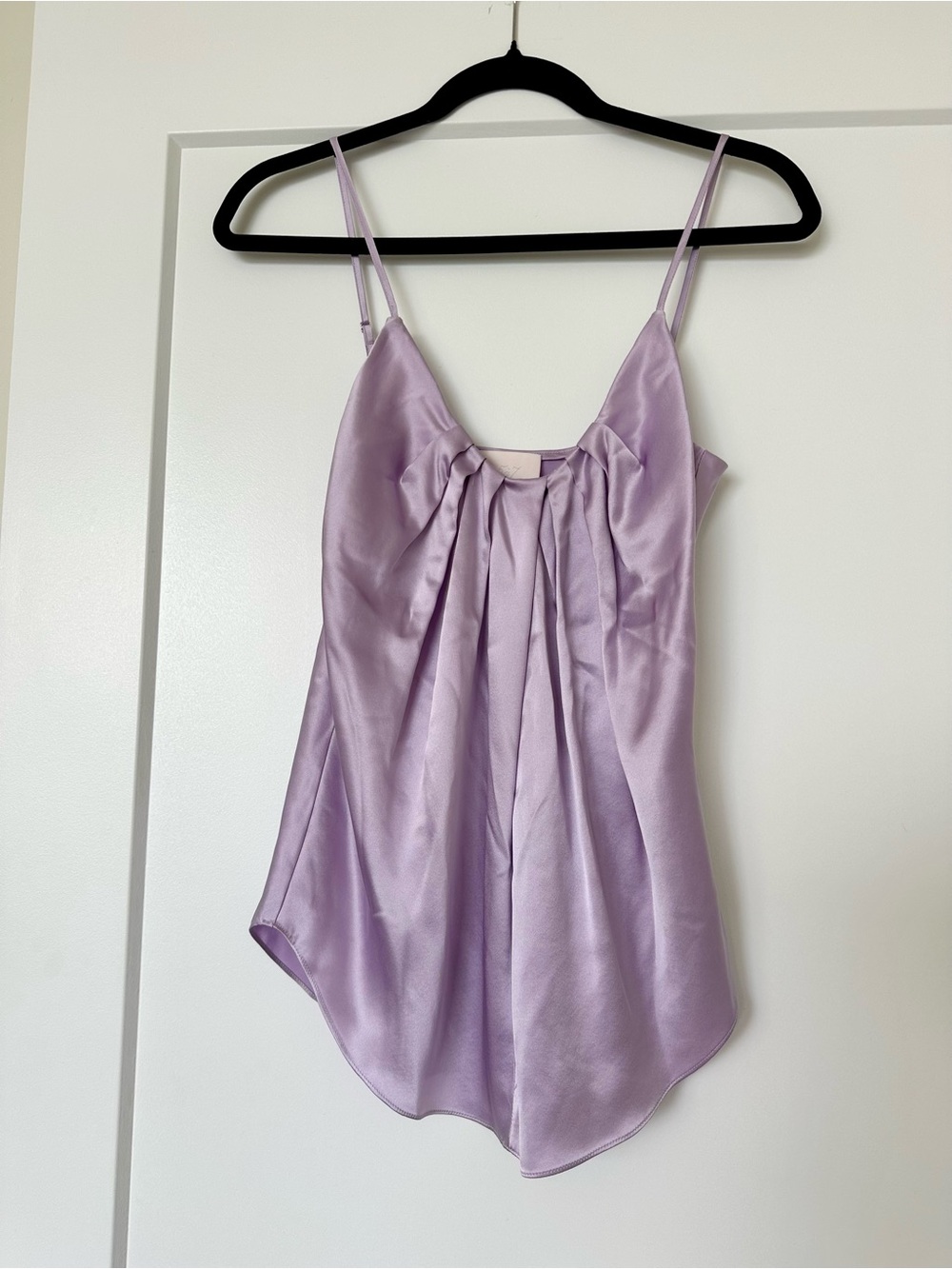 Cinq a sept Silky Lavender Spaghetti-Strap Cami Top